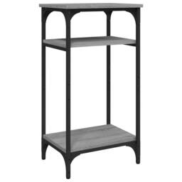 Berkfield Home Side Table Grey Sonoma 40x30x75 cm Engineered Wood - Size: 40 x 30 x 75 cm - thumbnail 3