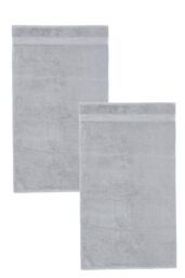 Catherine Lansfield 'Anti Bacterial' Cotton Towels in Silver - Size: Bath Sheet - thumbnail 5