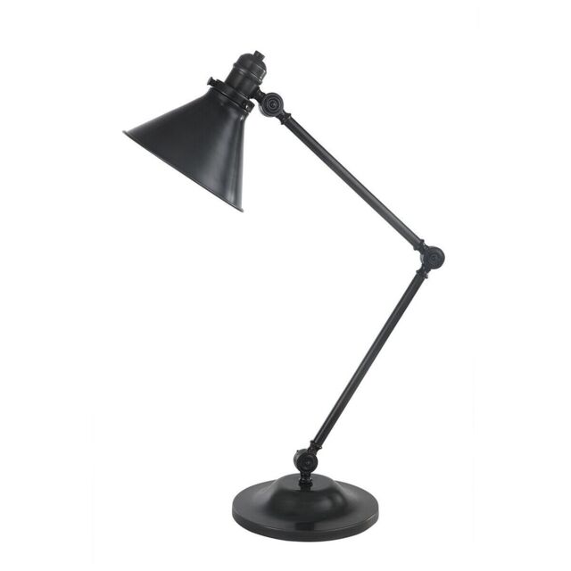 Loops Table Lamp Stick Lamp Reading Old Style Mid 1900's Old Bronze LED E27 60W Bulb
