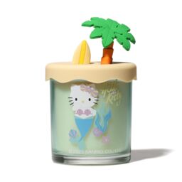 Hello Kitty Pina Colada Scented Candle - Seasons Collection, 3D Lid, Jar in Blue - Size: Medium - thumbnail 2