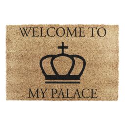 Artsy Mats Welcome To My Palace Doormat in Beige - Size: 40 cm x 60 cm - thumbnail 3