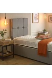 Starlight Beds Close Wave Hybrid Mattress 8 Inch Deep Memory Foam Comfort Layer in White - Size: King - thumbnail 2