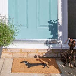 Nicola Spring Coir Door Mats - 60 x 40cm - Sausage Dog - Set of 2 - Size: 40 cm x 60 cm - thumbnail 6