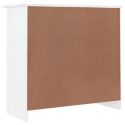 Berkfield Home Sideboard ALTA White 77x35x73 cm Solid Wood Pine - Size: 77 x 35 x 73 cm - thumbnail 6
