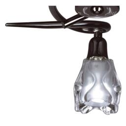 Netlighting Amel Ceiling 3 Light L1SGU10 Black Chrome - thumbnail 5