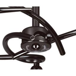 Netlighting Amel Ceiling 3 Light L1SGU10 Black Chrome - thumbnail 4