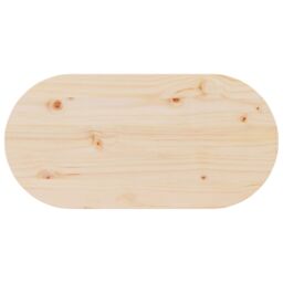 Berkfield Home Coffee Table Natural 80 x 39.5 x 35 cm Solid pine wood in Brown - thumbnail 8