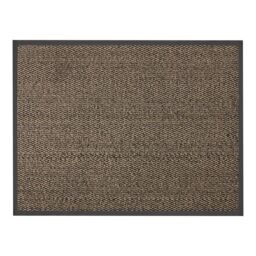 JVL Heavy Duty Commodore Barrier Door Mat, 60x80cm, Brown/Black in Brown - Size: 60 cm x 80 cm - thumbnail 1