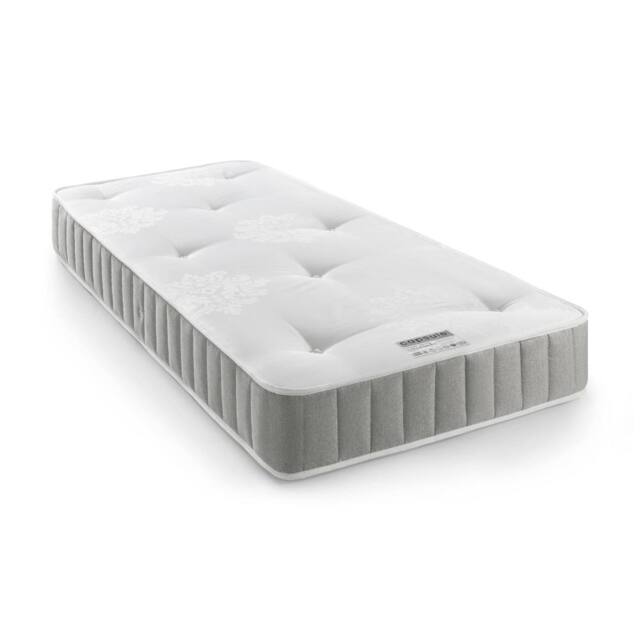 Cheshire Oakham Capsule 2000 Pocket Sprung Box Top Mattress 135cm Double in White - Size: Small Single - image 1
