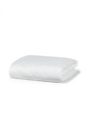 CHRISTY Classic Filled Microfibre Mattress Protector in White - Size: Single - thumbnail 2