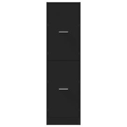 Berkfield Home Apothecary Cabinet¬†Black 40x41x144.5 cm Engineered Wood in Black - thumbnail 5
