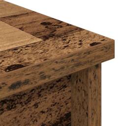 Berkfield Home Highboard Old Wood 50x35x180 cm Engineered Wood in Brown - Size: 50 x 35 x 180 cm - thumbnail 9