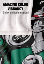 Harry Potter Slytherin Crest Officially Licensed Silky Touch Super Soft Throw Blanket 152x127 cm in White - thumbnail 4