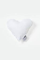 Homescapes Super Microfibre Heart Shaped Cushion Pad - Cushion Filler & Inserts in White - Size: 45 cm x 45 cm - thumbnail 4