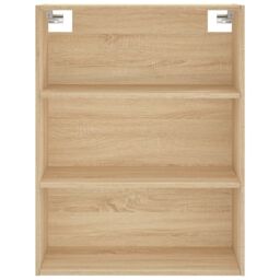 Berkfield Home Highboard Sonoma Oak 69.5x34x180 cm Engineered Wood in Brown - thumbnail 6