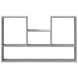 Berkfield Home Wall Shelf Grey Sonoma 99x15x60 cm Engineered Wood - Size: 99 x 15 x 60 cm - thumbnail 4