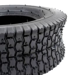 Berkfield Home Wheelbarrow Tyres 2 pcs 13x5.00-6 4PR Rubber in Black - thumbnail 5