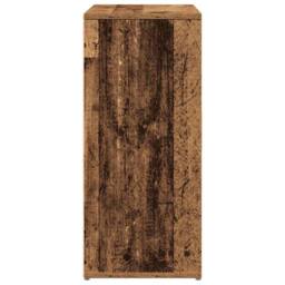 Berkfield Home Sideboard Old Wood 60x31x70 cm Engineered Wood in Brown - Size: 60 x 31 x 70 cm - thumbnail 7