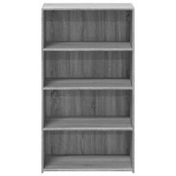 Berkfield Home Highboard Grey Sonoma 70x41x124 cm Engineered Wood - Size: 70 x 41 x 124 cm - thumbnail 4