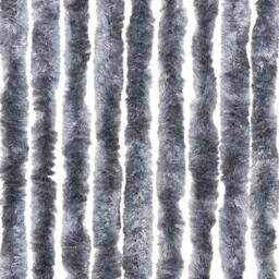 Berkfield Home Insect Curtain Silver 56x185 cm Chenille - thumbnail 6
