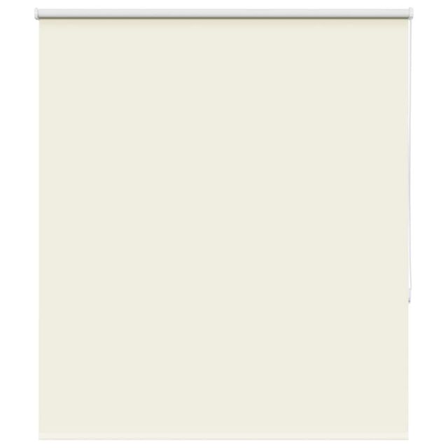 Berkfield Home Roller Blind Blackout Off-White 120x175 cm Fabric Width 116.6 cm Polyester in White - image 1