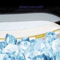 Brightr Sleep Stella Hybrid Best Cooling Neck & Side Sleeper Pillow in Off-White - thumbnail 4