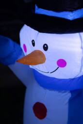 Marco Paul 4ft Inflatable Snowman Christmas Decoration - Size: 120 cm - thumbnail 5
