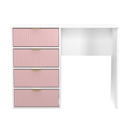 Ready Assembled 2 U Bexley 4 Drawer Vanity (Ready Assembled) in Pink