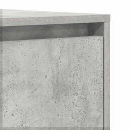 Berkfield Home Sideboard Concrete Grey 120x41x75 cm Engineered Wood - Size: 120 x 41 x 75 cm - thumbnail 9