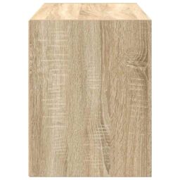 Berkfield Home Cabinet with 2 Drawers Sonoma Oak 60x31x40 cm Engineered Wood in Brown - Size: 60 x 31 x 40 cm - thumbnail 6