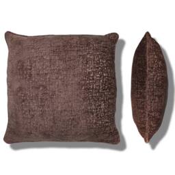 HomeSpace Direct Belmont Cushions 4 Pack in Brown - Size: 55 cm x 55 cm - thumbnail 5