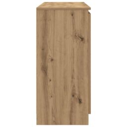 Berkfield Home Sideboard with Drawers Artisan Oak 100.5x35x76 cm Engineered Wood in Brown - thumbnail 7