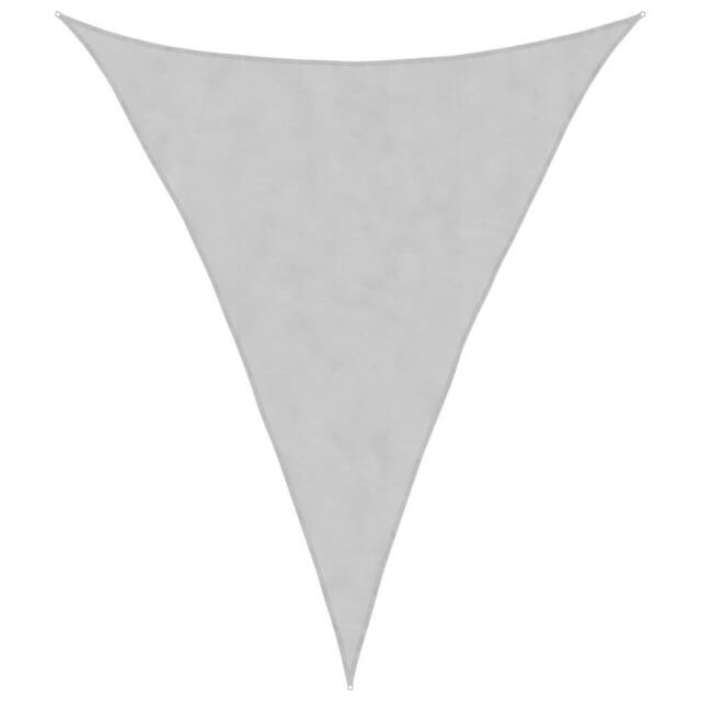 Berkfield Home Sun Shade Sail Light Grey 5x6x6 m 100% Polyester Oxford - image 1