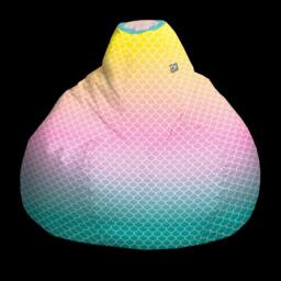 rucomfy Beanbags rucomfy Indoor Mermaid Bean Bag - Classic Kids Bean Bag Chair - thumbnail 3