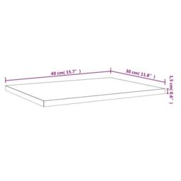 Berkfield Home Durable Wall Shelves 4 pcs Grey Sonoma 40x30x1.5 cm Engineered Wood - thumbnail 9