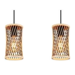 Netlighting Mali Bar Pendant Ceiling Light Matt Black 3x E27 - thumbnail 3