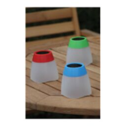 Luxform Solar Tumbler Table Lights Green, Blue, Pink 12Pk in Green - thumbnail 2