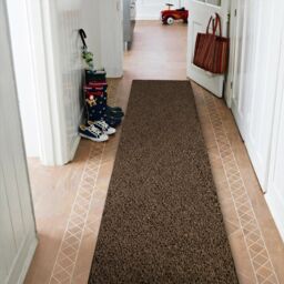 RugsX Traffic Runner in Brown - Size: 90 cm x 330 cm - thumbnail 4