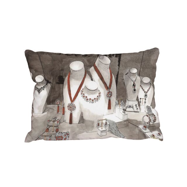 Benjamin Tate Design field day jewellery (Outdoor Cushion)