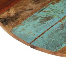 Berkfield Home Round Table Top 60 cm 15-16 mm Solid Reclaimed Wood - thumbnail 5