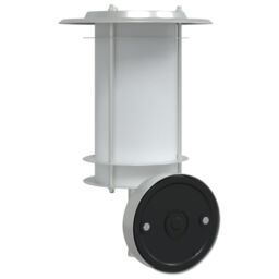 Berkfield Home Outdoor Wall Light Silver Stainless Steel - thumbnail 6