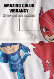 Hasbro PJ Masks Power Up Group Kids Silky Touch Blanket 152x127cm in White - Size: 152x127 cm - thumbnail 4