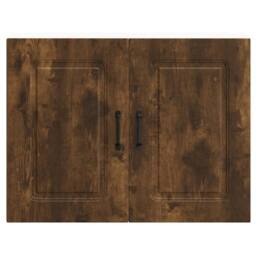 Berkfield Home Kitchen Wall Cabinet Kalmar Smoked Oak Engineered Wood in Brown - thumbnail 6