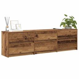 Berkfield Home TV Cabinet Other Old wood Engineered wood & Particle board in Brown