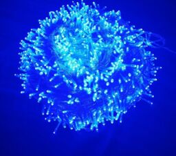 Leaper 5 Meters 20 Lights LED Solar Patio Decoration Holiday Party Lights in Blue - thumbnail 3