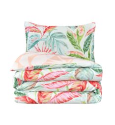 Smart Living Luxury Super Soft Reversible Exotic Palms Duvet Cover with Pillowcase - Size: Double - thumbnail 8