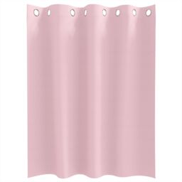 Berkfield Home Curtains with Curtains 2 pcs Baby pink 140 x 140 cm Polyester - thumbnail 3
