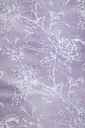 Dreams & Drapes 'Jasmine' Floral Jacquard Duvet Cover Set in Lavender - Size: King - thumbnail 2