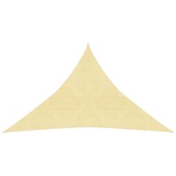 Berkfield Home Sunshade Sail 160 g/m ² Beige 5x5x6 m HDPE - thumbnail 1
