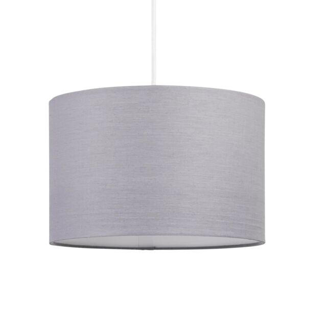 First Choice Lighting Dark Grey 25cm Ceiling Light Shade - image 1
